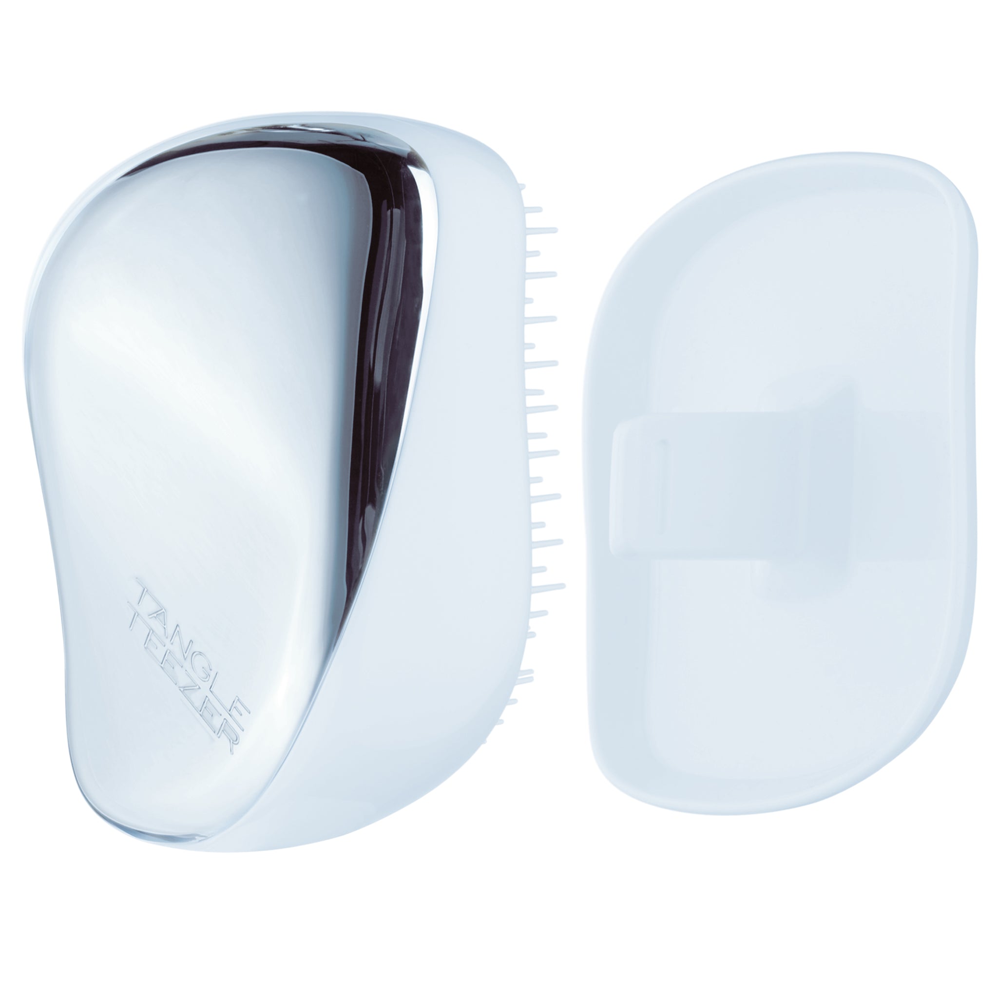Tangle Teezer Cepillo Compact Styler Baby Blue Chrome - vista alternativa