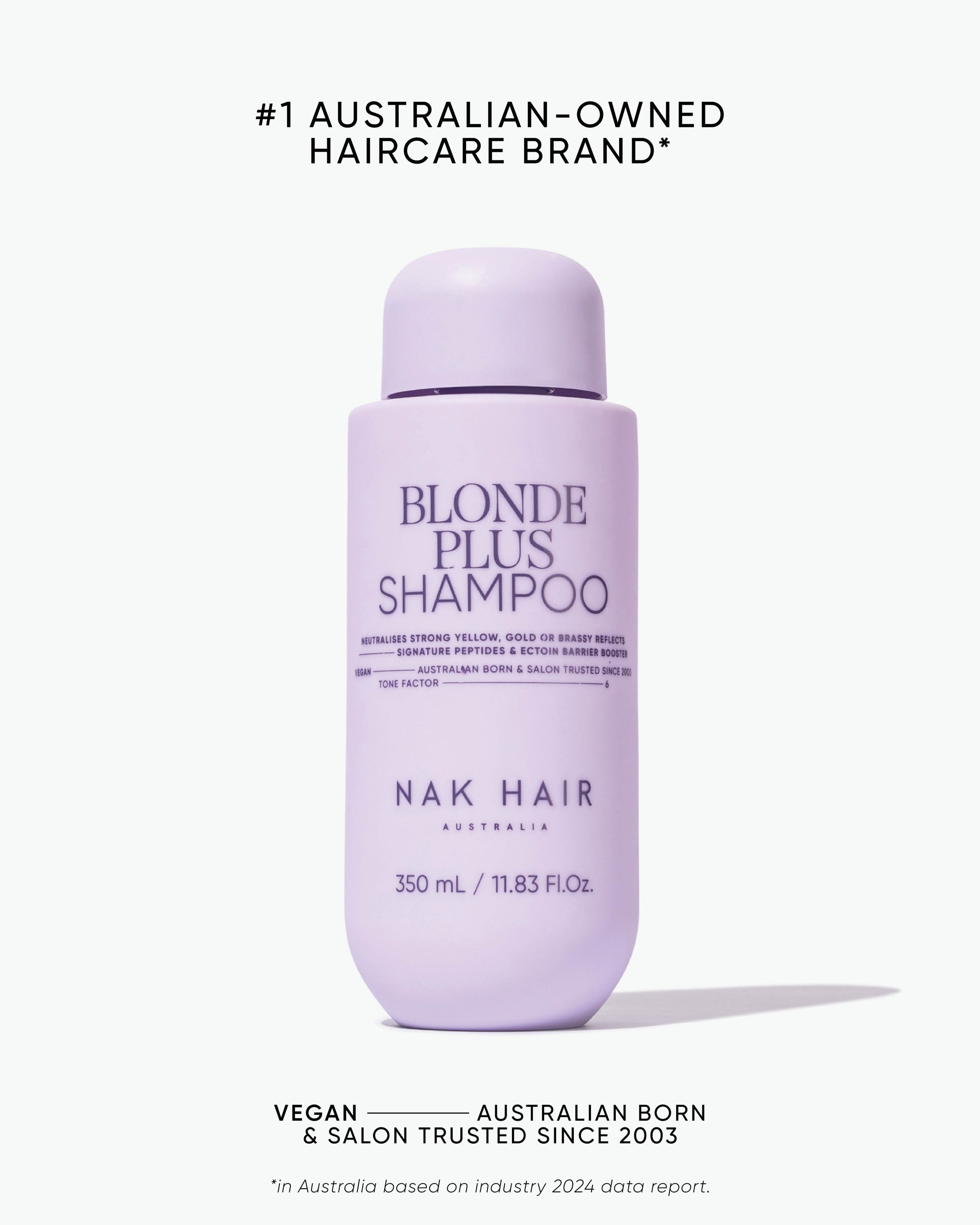Shampoo Blonde Plus Signature 350ml - NAK Signature 8