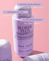 Shampoo Blonde Plus Signature 350ml - NAK Signature 2