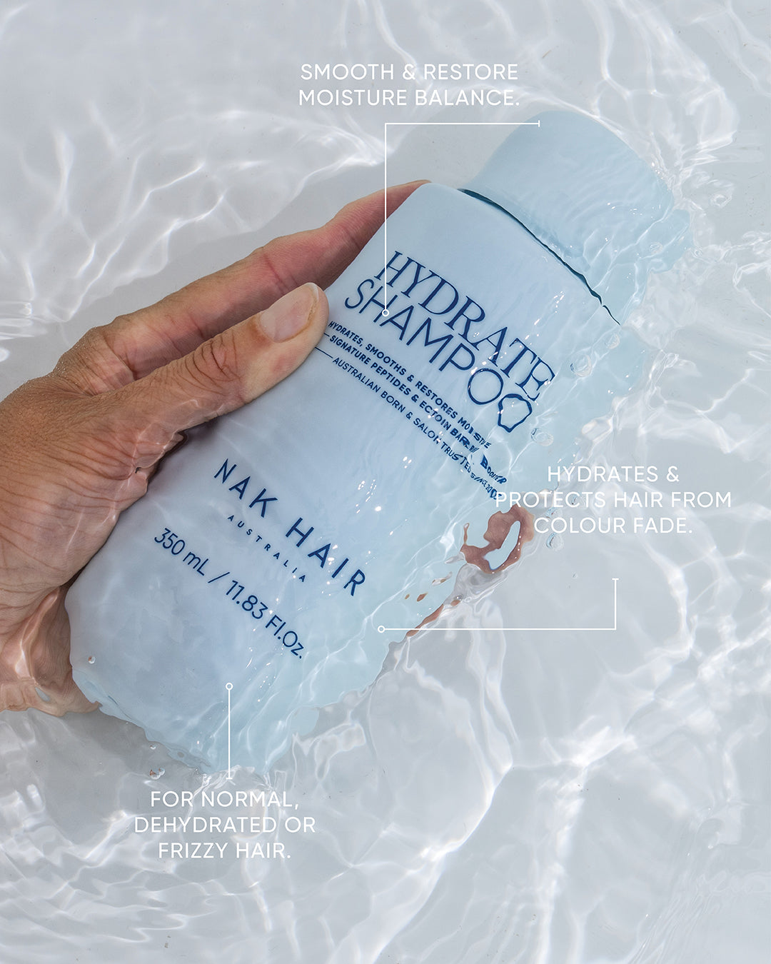 Shampoo Hydrate Signature 350ml - NAK Signature 4