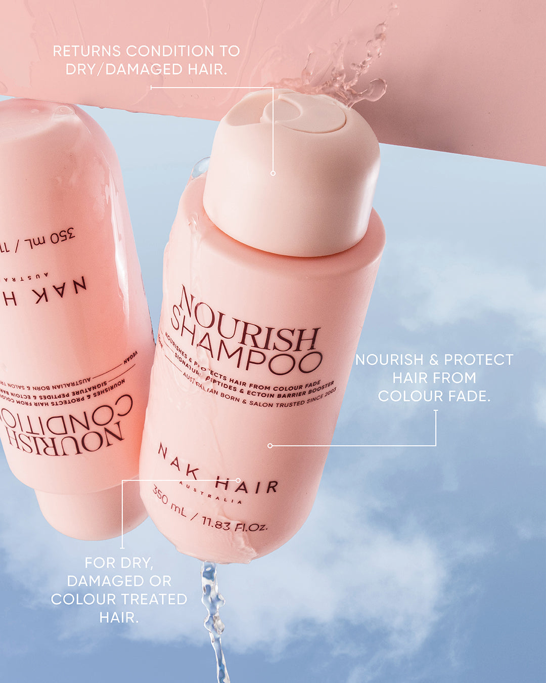 Shampoo Nourish Signature 350ml - NAK Signature 5