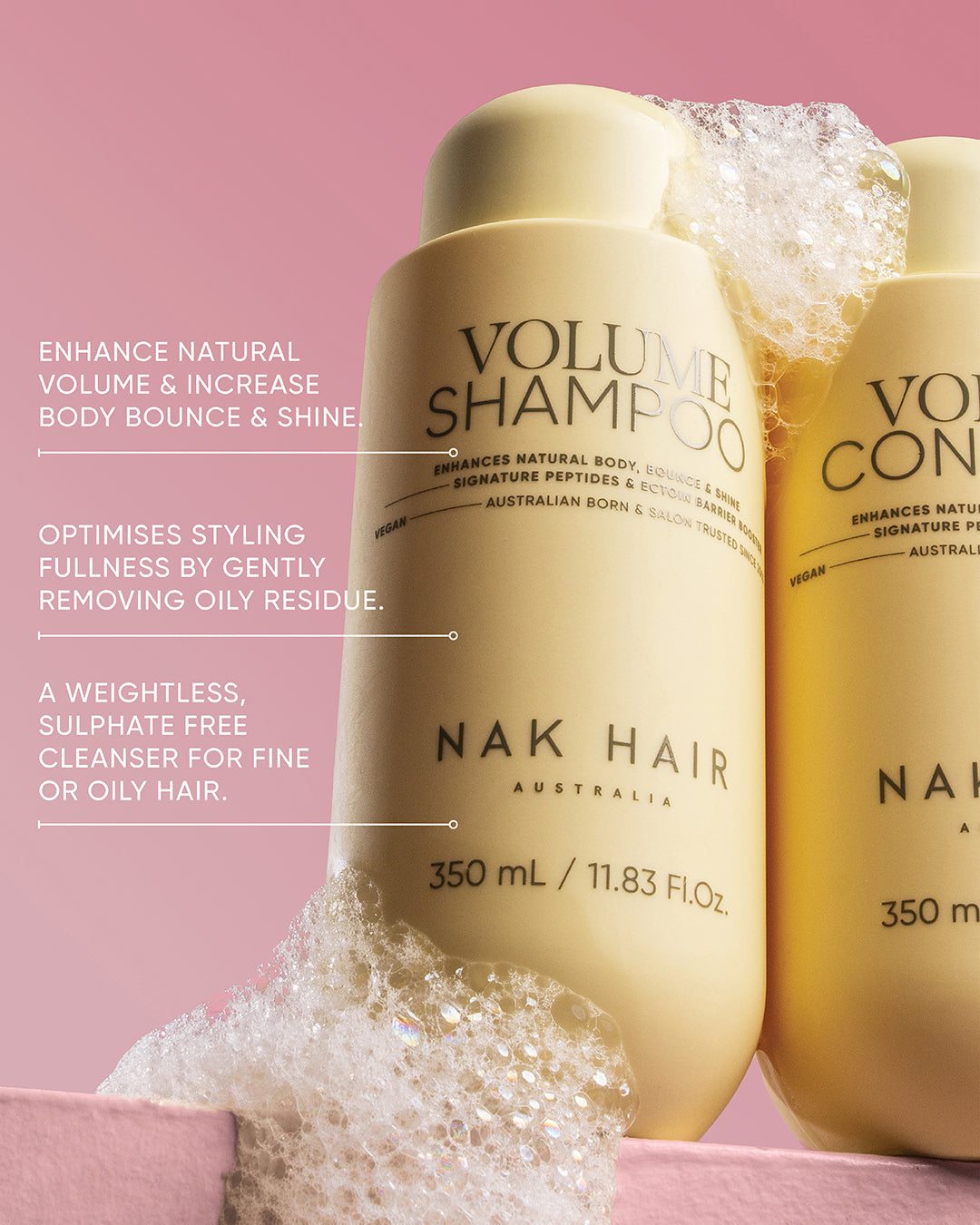 Shampoo Volume Signature 350ml - NAK Signature 5
