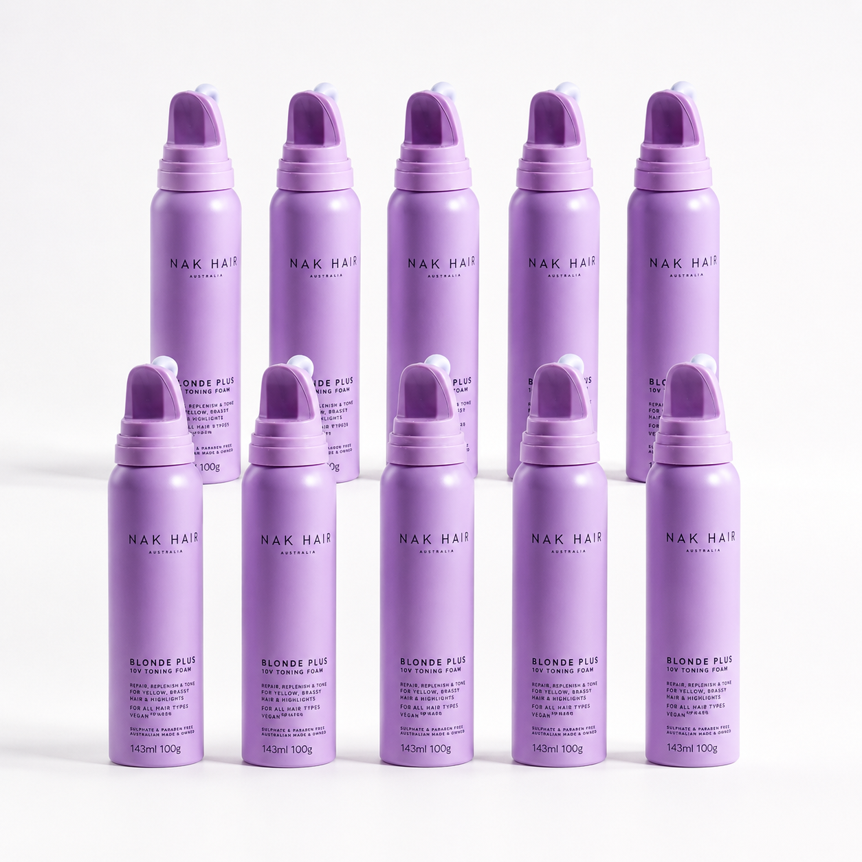 Outlet Pack Blonde Plus Toning Foam