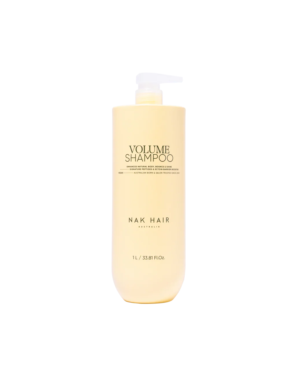 Volume NAK Signature 1 litro – shampoo y acondicionador