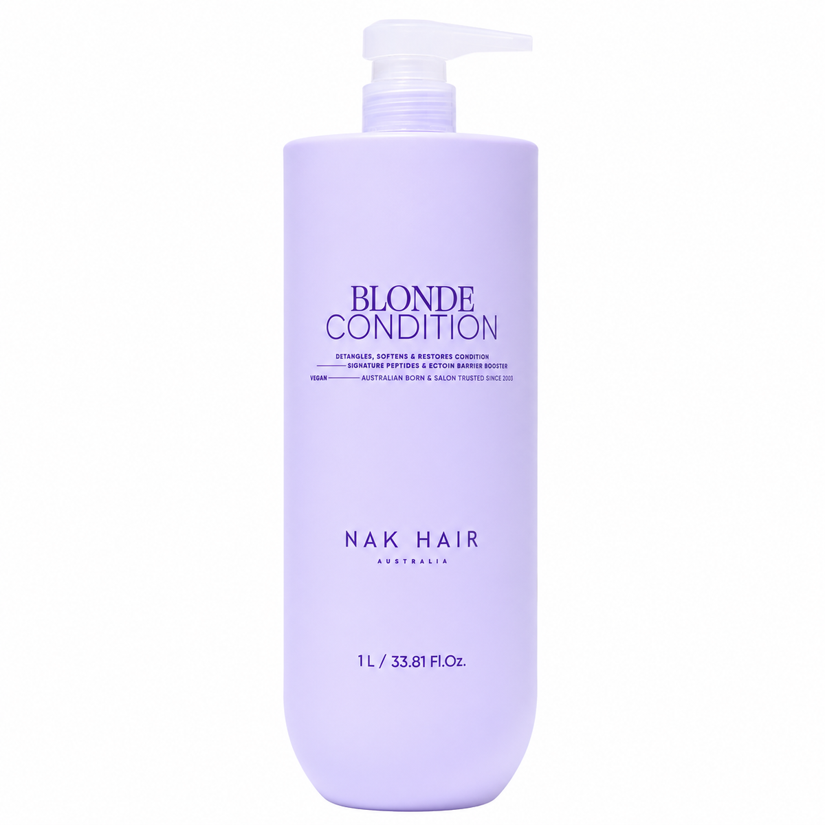 Blonde NAK Signature 1 litro – shampoo y acondicionador