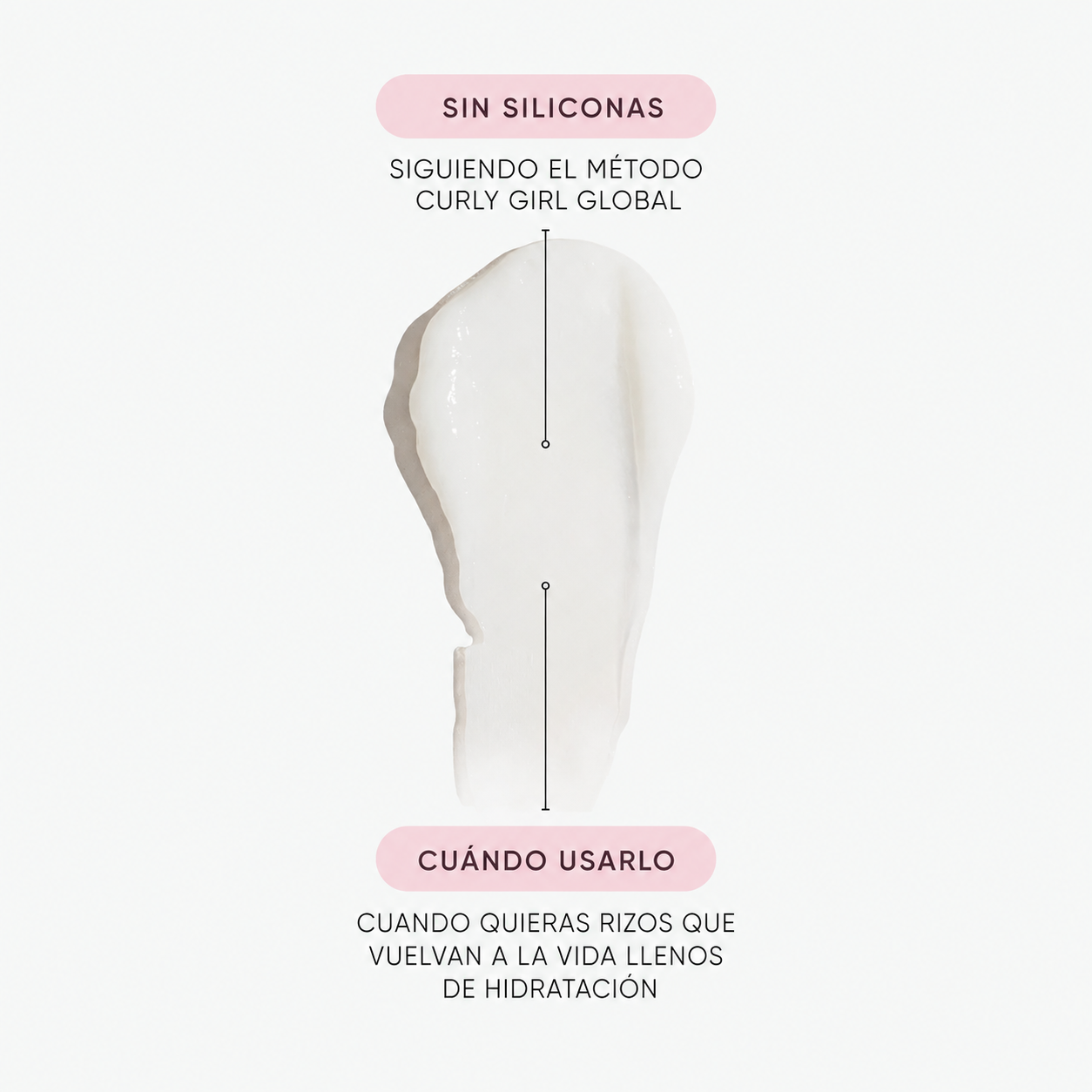 Signature Curl Conditioner aplicación en rizos