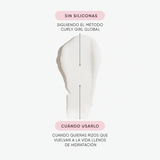 Signature Curl Conditioner aplicación en rizos