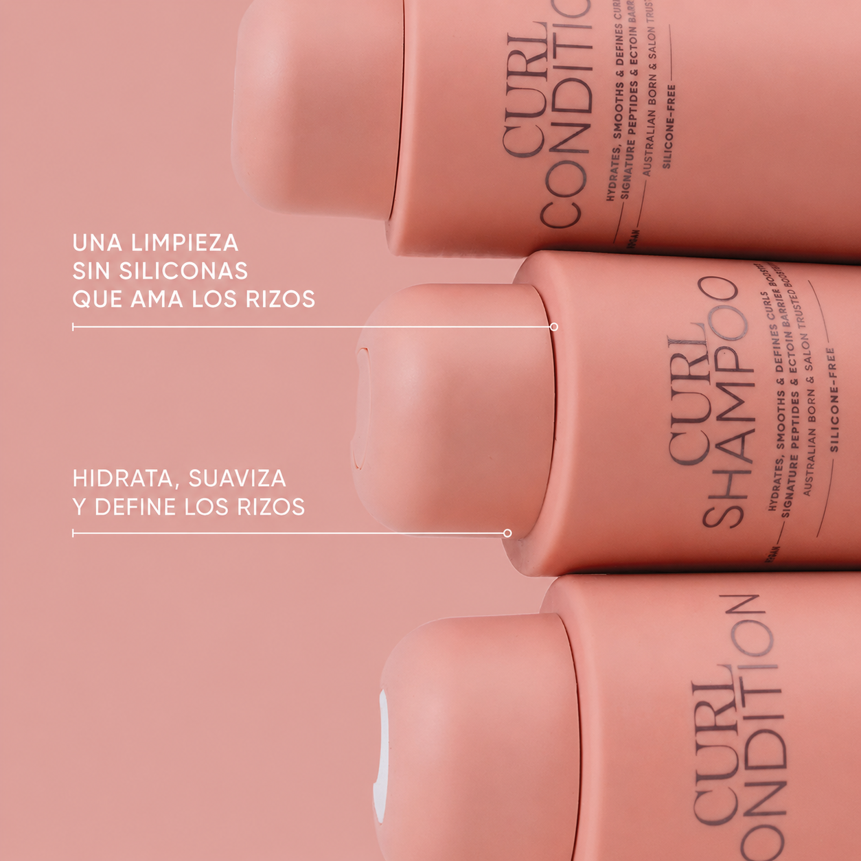 Signature Curl Shampoo resultado rizos definidos