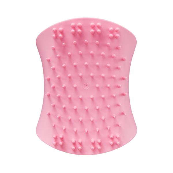 Cepillo masajeador Tangle Teezer rosa vista cerdas suaves