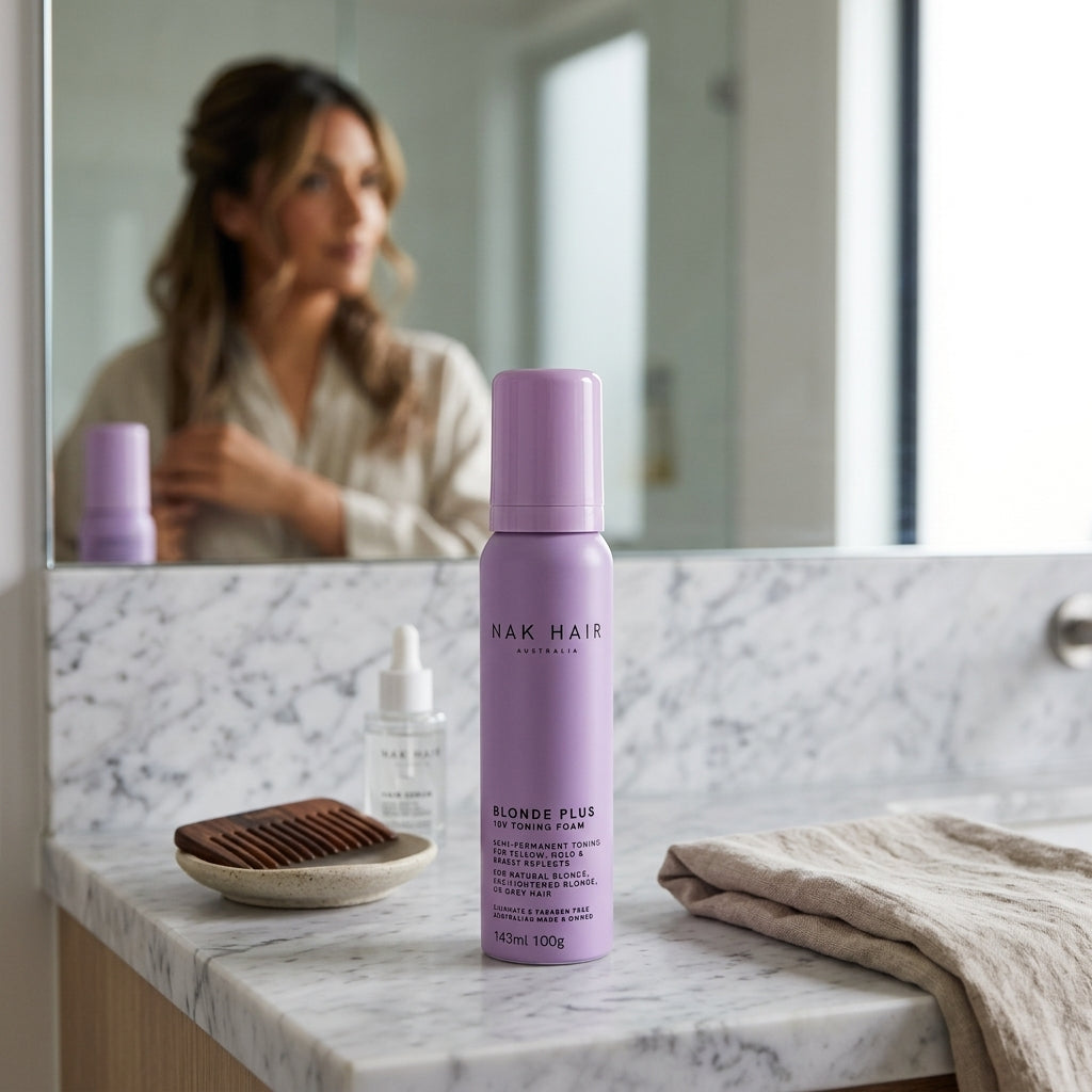 Blonde Plus Toning Foam - detalle del producto