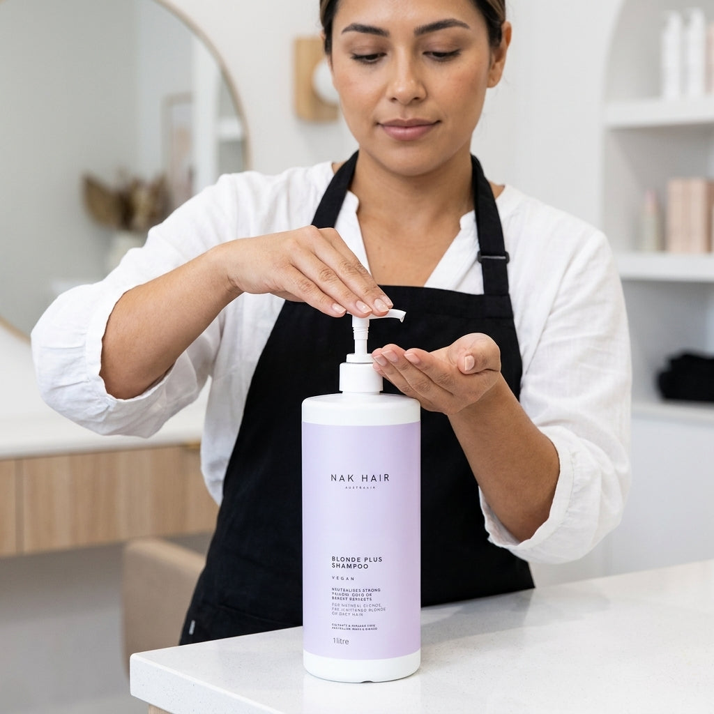 Shampoo Blonde Plus - detalle del producto